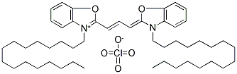 3,3'-DIHEXADECYLOXACARBOCYANINE PERCHLORATE Struktur