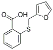 2-[(2-FURYLMETHYL)THIO]BENZOIC ACID Struktur