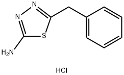 5-BENZYL-[1,3,4]THIADIAZOL-2-YLAMINE Struktur