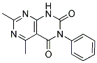 5,7-DIMETHYL-3-PHENYLPYRIMIDO[4,5-D]PYRIMIDINE-2,4(1H,3H)-DIONE Struktur