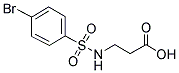 3-[[(4-BROMOPHENYL)SULFONYL]AMINO]PROPANOIC ACID Struktur