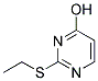 2-(ETHYLSULFANYL)PYRIMIDIN-4-OL Struktur