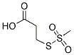 2-CARBOXYETHYL METHANETHIOSULFONATE Struktur