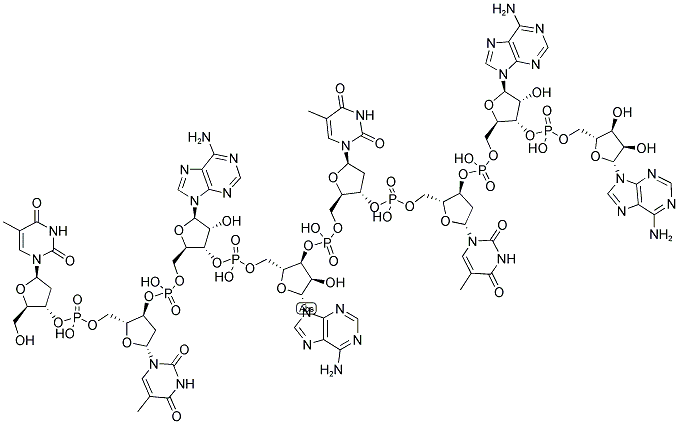 PAC I LINKER, 5'-NON-PHOSPHORYLATED Structure