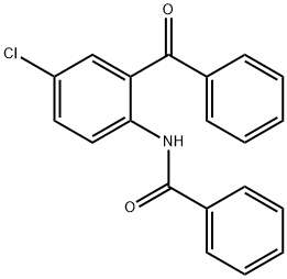 N-(2-BENZOYL-4-CHLOROPHENYL)BENZENECARBOXAMIDE Struktur