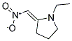 1-ETHYL-2-(NITROMETHYLENE)PYRROLIDINE Struktur