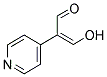 (Z)-3-HYDROXY-2-(4-PYRIDYL)-2-PROPENAL Struktur