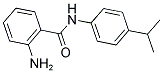 2-AMINO-N-(4-ISOPROPYLPHENYL)BENZAMIDE Struktur