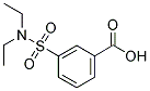 3-DIETHYLSULFAMOYL-BENZOIC ACID Struktur