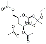 4,5,6-TRI-O-ACETYL-A-D-GLUCOPYRANOSE 1,2-(ETHYL ORTHOACETATE) Struktur