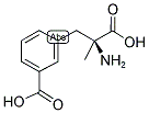 (S)-ALPHA-METHYL-3-CARBOXYPHENYLALANINE Struktur