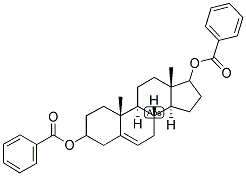 DELTA-5-ANDROSTENE-3,17-BENZOATE Struktur