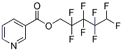 2,2,3,3,4,4,5,5-OCTAFLUOROPENTYL NICOTINATE Struktur