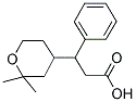 3-(2,2-DIMETHYL-TETRAHYDRO-PYRAN-4-YL)-3-PHENYL-PROPIONIC ACID Struktur