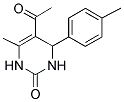 5-ACETYL-6-METHYL-4-(4-METHYLPHENYL)-3,4-DIHYDROPYRIMIDIN-2(1H)-ONE Struktur