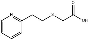 (2-PYRIDIN-2-YL-ETHYLSULFANYL)-ACETIC ACID Struktur