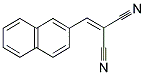 (2-NAPHTHYLMETHYLENE)METHANE-1,1-DICARBONITRILE Struktur