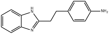 4-[2-(1 H-BENZOIMIDAZOL-2-YL)-ETHYL]-PHENYLAMINE Struktur