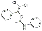 N'1-(2,2-DICHLORO-1-PHENYLVINYL)-N1-PHENYLETHANIMIDAMIDE Struktur