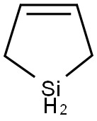 1-SILA-3-CYCLOPENTENE Struktur