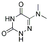 5-DIMETHYLAMINO-6-AZAURACIL Struktur