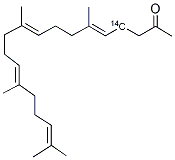 GERANYL GERANYL ACETONE, [GERANYL-1-14C] Struktur