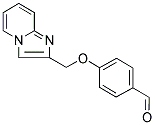 4-(IMIDAZO[1,2-A]PYRIDIN-2-YLMETHOXY)BENZALDEHYDE Struktur