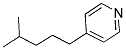 4-(4-METHYLPENTYL)PYRIDINE Struktur