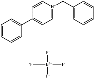 N-BENZYL-4-PHENYL PYRIDINIUM TETRAFLUOROBORATE Struktur