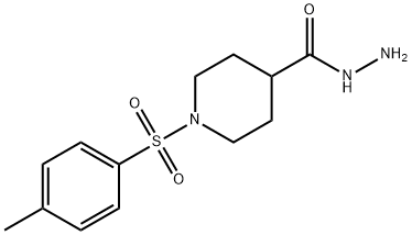 1-[(4-METHYLPHENYL)SULFONYL]-4-PIPERIDINECARBOHYDRAZIDE Struktur