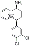 (1S,4S)-4-(3,4-DICHLOROPHENYL)-1,2,3,4-TETRAHYDRONAPHTHALEN-1-AMINE Struktur