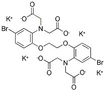 5,5'-DIBROMO BAPTA, TETRAPOTASSIUM SALT Struktur