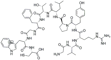 GLY-VAL-ARG-TYR-PRO-LEU-THR-PHE-GLY-TRP-CYS Struktur