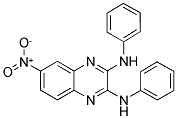 2,3-DIANILINO-6-NITROQUINOXALINE Struktur