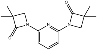 1-[6-(3,3-DIMETHYL-2-OXO-1-AZETANYL)-2-PYRIDINYL]-3,3-DIMETHYL-2-AZETANONE Struktur