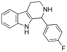 1-(4-FLUOROPHENYL)-2,3,4,9-TETRAHYDRO-1H-BETA-CARBOLINE Struktur