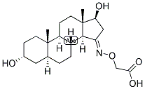 5ALPHA-ANDROSTAN-3ALPHA,17BETA-DIOL-15-ONE 15-O-CARBOXYMETHYLOXIME:BSA Struktur