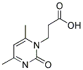 3-(4,6-DIMETHYL-2-OXO-2H-PYRIMIDIN-1-YL)-PROPIONIC ACID Struktur