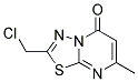 2-(CHLOROMETHYL)-7-METHYL-5H-[1,3,4]THIADIAZOLO[3,2-A]PYRIMIDIN-5-ONE Struktur