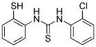 N-(2-CHLOROPHENYL)-N'-(2-MERCAPTOPHENYL)THIOUREA Struktur