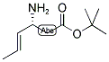 TERT-BUTYL (3R)-3-AMINO-4-HEXENOATE Struktur