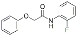 N-(2-FLUOROPHENYL)-2-PHENOXYETHANAMIDE Struktur