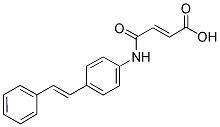 3-(4-STYRYL-PHENYLCARBAMOYL)-ACRYLIC ACID Struktur