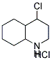 4-CHLORO-DECAHYDRO-QUINOLINE HYDROCHLORIDE Struktur