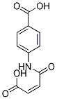 4-(3-CARBOXY-ACRYLOYLAMINO)-BENZOIC ACID Struktur