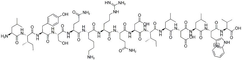 LEU-ILE-TYR-SER-GLN-LYS-ARG-GLN-ASP-ILE-LEU-ASP-LEU-TRP-VAL Struktur