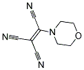 2-MORPHOLIN-4-YLETHYLENE-1,1,2-TRICARBONITRILE Struktur