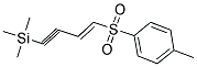 TRIMETHYL(4-((4-METHYLPHENYL)SULFONYL)BUT-3-EN-1-YNYL)SILANE Struktur