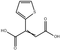 2-(2-THIENYL)-2-BUTENEDIOIC ACID Struktur