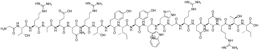 GLY-THR-ARG-ALA-GLU-ASN-ARG-THR-TYR-ILE-TYR-TRP-HIS-GLY-ARG-ASP-ASN-ARG-THR-ILE Struktur